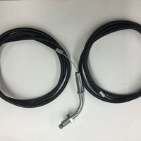 MOTORIZED BICYCLE CLUTCH AND THROTTLE CABLE
