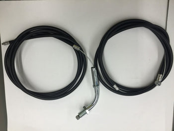 MOTORIZED BICYCLE CLUTCH AND THROTTLE CABLE