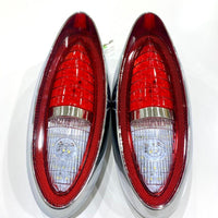 1954 Full Size Chevy Bel Air 210 Led Tail Lamp Light Assembly Pair RH & LH